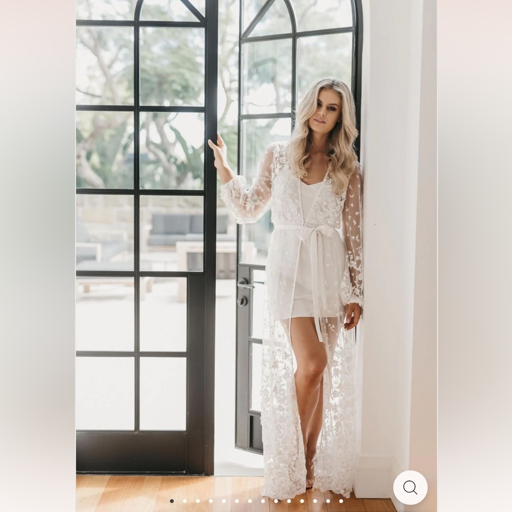 LeRose Adele Bridal Maxi Robe